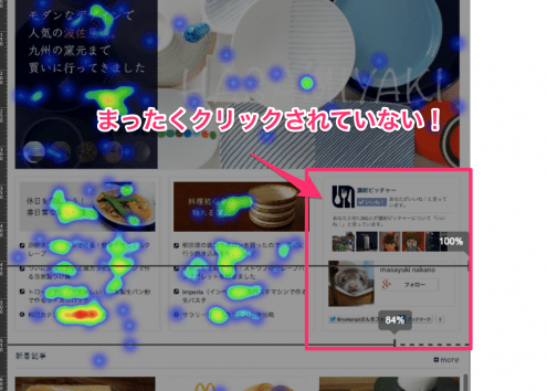 クリックスルーエリア
